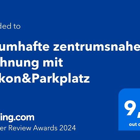 Feelslikehome - Traumhafte Zentrumsnahe Wohnung Mit Balkon&Parkplatz Bochum Exterior photo